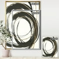 thumbnail image 3 of Designart - Gold Glamour Circle III - Posh & Luxe Framed Canvas, 3 of 3