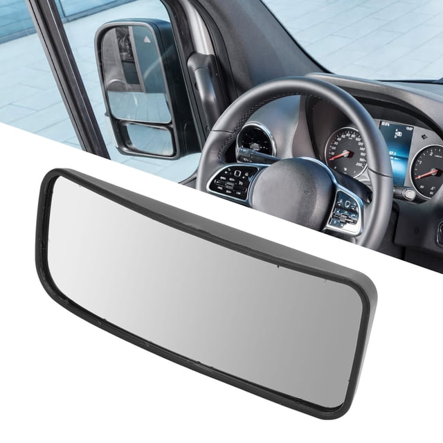 Car Rearview Mirror Lower Glass Replacement, Heated Blind Spot Right Passenger Side for Sprinter 2006 to 2019, Mirror Glass Lower Left Side Mirror