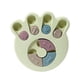 thumbnail image 1 of Rompecabezas para golosinas para perros, interactivo, forma linda, comida lenta para perros, rompecabezas de comida, juguetes alimentadores para mascotas, pata de perro, verde, 1 of 5