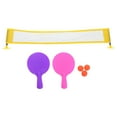 thumbnail image 1 of KAKOWELY 1 Set Mini Portable Tabletop Table Tennis Pong Board Game Set Toy Rackets Net for Kids Children,7.87"X4.72"X0.98", 1 of 5