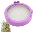 thumbnail image 1 of Sprouting Jar Lids, Mason Jar Screen Lids, Mason Jar Screen Lids Sprouting, Wide Mouth Mason Jars Lids, Plants Growing Kit | Sprout Lid With Stainless Steel Screen For Wide Mouth Mason Jars, 1 of 1