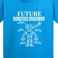 thumbnail image 4 of Inktastic Future Robotics Engineer Robot Youth T-Shirt, 4 of 5