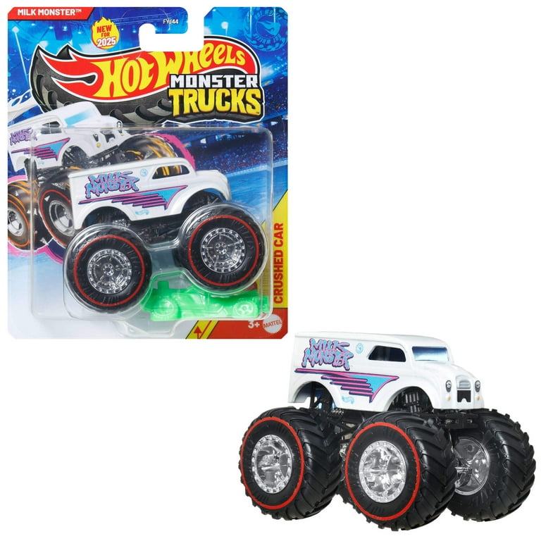 Hot Wheels Monster Trucks 2 Pack 1:64 Scale Toy Truck with