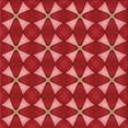 thumbnail image 1 of Ahgly Company Machine Washable Indoor Square Transitional Red Area Rugs, 5' Square, 1 of 7