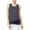 Blue - juniordotdp, variant on I-N-C Womens Layered-Look Knit Blouse, Black, LARGE