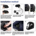 thumbnail image 1 of M01 Motorcycle Wireless Headset Bluetooth-Compatible 5.0 Helmet Hands-Free Telephone Call Kit Stere, 1 of 5