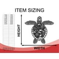 thumbnail image 3 of Metal Sea Turtle Wall Art | 15 Color Options 42, 3 of 5