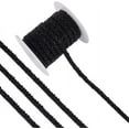 thumbnail image 1 of Cinta de encaje trenzado con perlas negras de 3,3 yardas, 0,3 pulgadas de cuentas de vidrio, cinta de encaje bordado, flecos decorativos de moda, 1 of 9