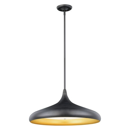 

Vaxcel Bacio LED Bronze Motion Sensor Dome Pendant Light
