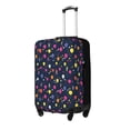 thumbnail image 2 of Xecao Colored Balloons print Elastic Luggage Cover, with double-sided print , is perfect for travel, business, and daily use, 2 of 9