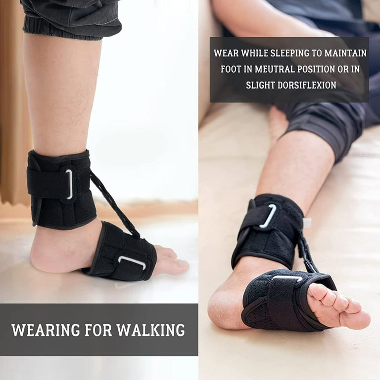 Foot Up AFO Foot Drop Brace Adjustable Ankle Foot Orthosis Support for Men  & Women and Kids - Improve Walking Gait, Achilles Tendon, Hemiplegia