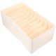 thumbnail image 2 of GOOHOCHY Organizador de ropa de vestuario Jeans Jeans Storage Casker Cajas de cajas de cajas, 2 of 7