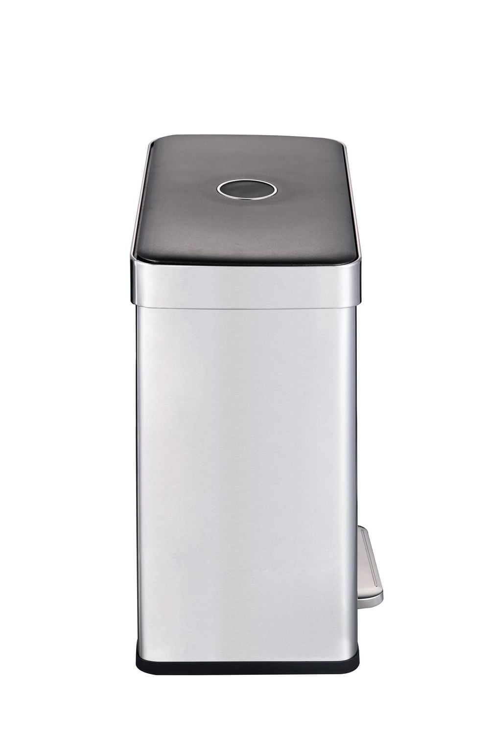 Poubelle double et poubelle de recyclage The Step N' Sort (2 x 30 L) avec couvercle à fermeture lente