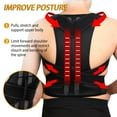 thumbnail image 5 of iMountek Unisex Back Posture Corrector Lumbar Upper Back Clavicle Shoulder Brace Belt S, 5 of 6
