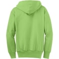 thumbnail image 2 of Joe's USA Full Zipper Hoodies - Hooded Sweatshirts Size XL, Lime, 2 of 2