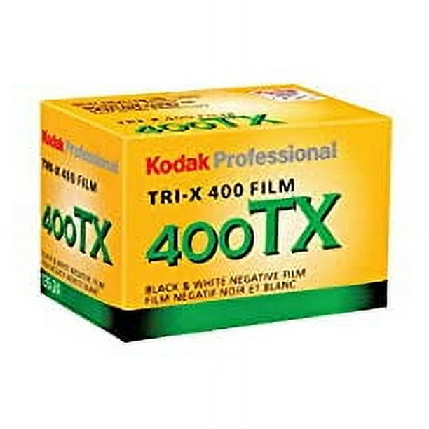 Kodak Película Negativa en Blanco y Negro Professional Tri-X 400 (Rollo de Película de 35 Mm, 24 Exposiciones, 1 Rollo)