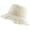 Beige, variant on CoCopeaunts Women's Bucket Hat Summer Simple Casual Vintage Frayed Brim Bucket Cap Foldable Comfort Fisherman Hat for Men