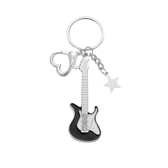 YYKihy Guitar Keychain Car Keychain Boys And Girls Keychain Electric Guitar Keychain Ornaments Craft Key Ring Handbag Mobile Phone Bag Decoration