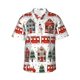 thumbnail image 1 of Balery Christmas Houses Camisas hawaianas de manga corta para hombre, camisas playeras de corte holgado, camisas de vacaciones con botones,Small, 1 of 7