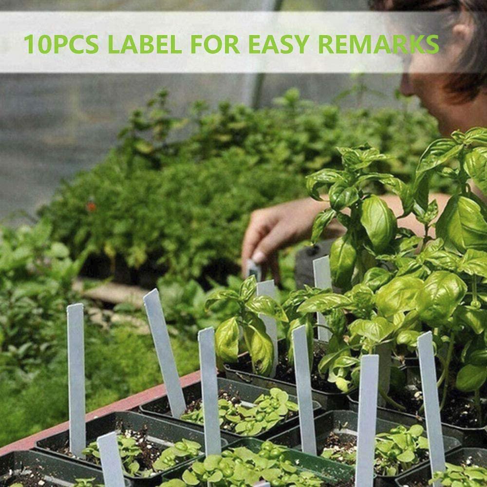 10 Plateaux De Culture Sans Drainage Avec Dômes - Bacs à Semis Et Germination Pour Jardinage Intérieur