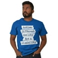 thumbnail image 5 of Autism Different Disability Awareness Men's Graphic T Shirt Tees Brisco Brands S, 5 of 6