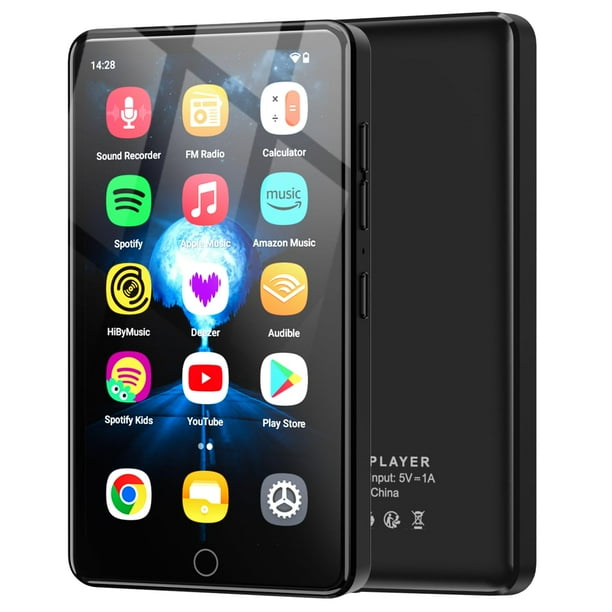 Reproductor MP3 AHENOD 96 GB Android 13 13 MP Bluetooth WiFi 4.02"