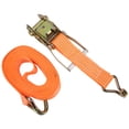 thumbnail image 2 of Ratchet Tie Down Cargo Strap Fix Tensioner Polyester + Alloy Steel Hand Tools 2inx10meter, 2 of 5
