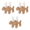 thumbnail image 3 of Worgeous 6 pcs Pu Animal Key Ring Hanging Dog Charm Key Ring Ornament Cartoon Keychain Decorations Dog Keychain Bag Backpack Hanging Decors, 3 of 8