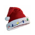 thumbnail image 1 of Funny Blinking Santa Hat, Santa, Size: One size, D&D Distributing, 1 of 2