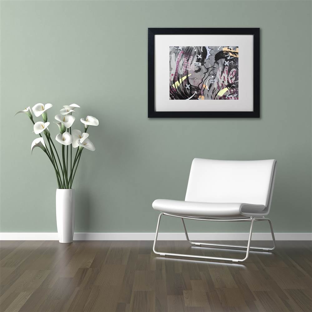 Dan Monteavaro 'And Only' Matted Framed Art