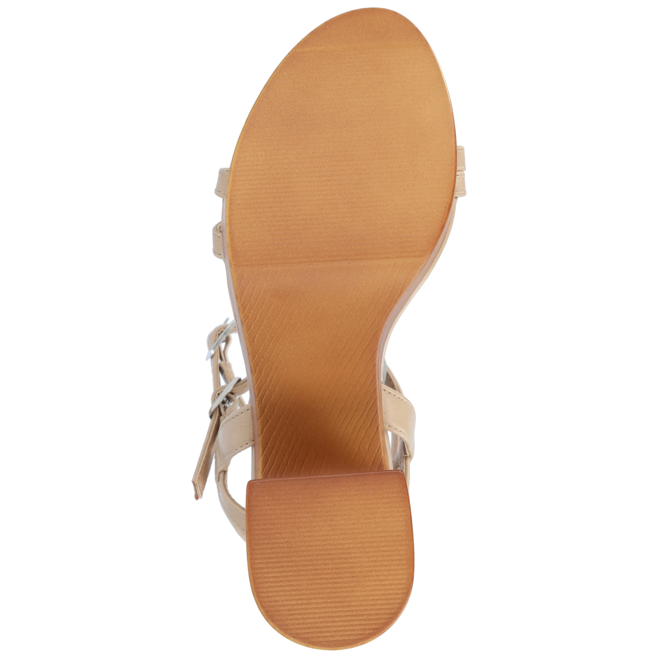 Journee Womens Emerynn Platform Clog Multi Strap Sandals