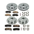 thumbnail image 3 of Power Stop Front and Rear Stock Replacement Brake Pad and Rotor Kit KOE2395 Fits 2009 Mitsubishi Galant, 3 of 8