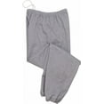 thumbnail image 2 of Jerzees Mens NuBlend Elastic Bottom Sweatpants, L, Oxford, 2 of 3