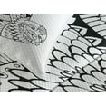 thumbnail image 4 of Ambesonne Sloth Quilted Bedspread Set 3 Pcs, Sloth, King Size, Black White, 4 of 5