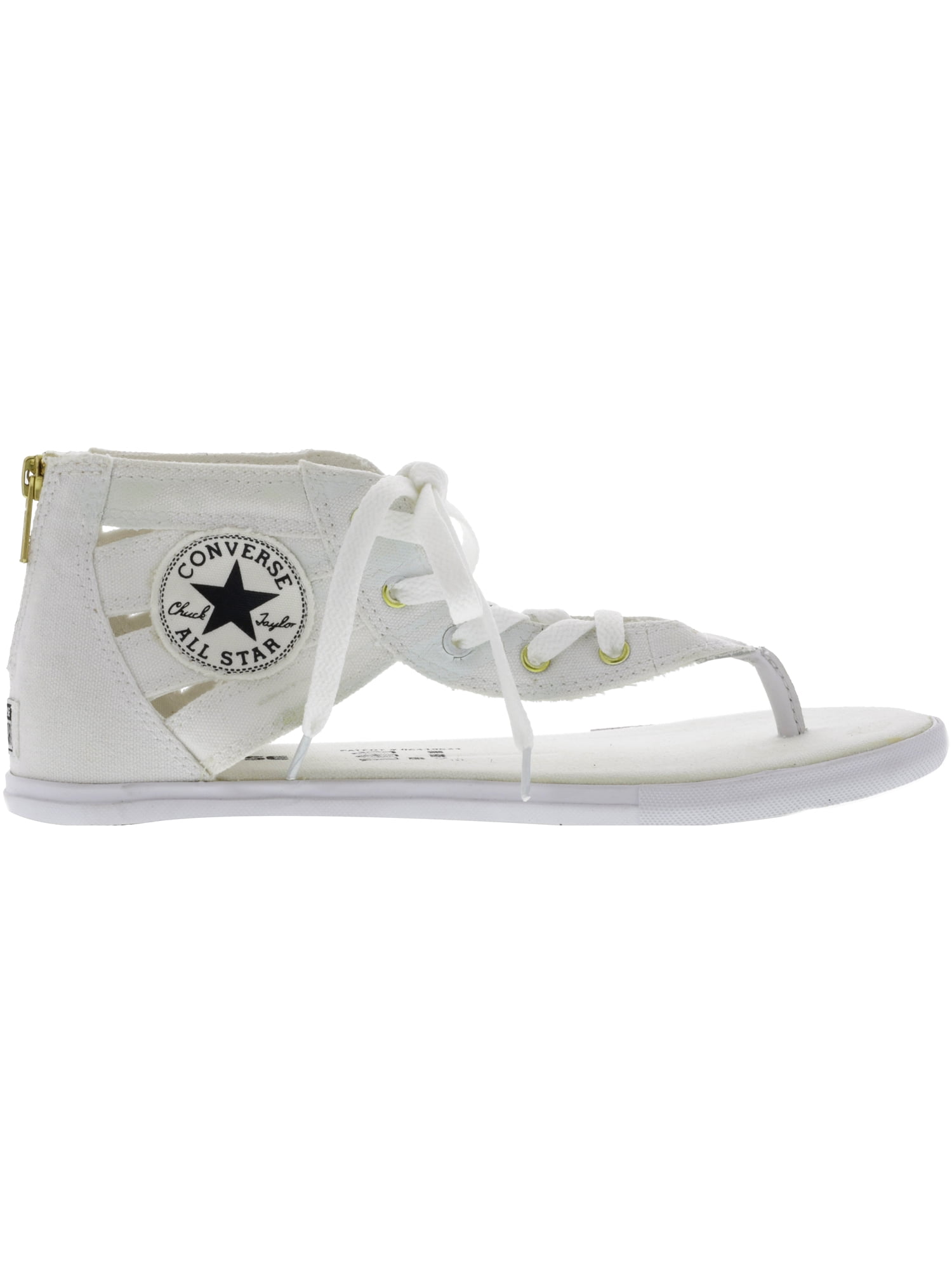 white converse sandals