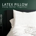 thumbnail image 6 of CottonColors Adjustable Shredded Premium Latex Pillow, 100% Talalay Extra Soft Latex Pillow Hotel Collection Grade for Sleeping - Queen Size, 6 of 6