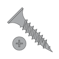 thumbnail image 1 of #6 x 1 1/8" Fine Drywall Screws / Phillips / Bugle Head / Steel / Phosphate Finish (Quantity: 100 pcs), 1 of 1