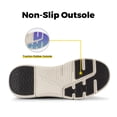 thumbnail image 5 of FitVille Men's Wide Walking Shoes With Arch Core Insole For Swollen Feet Diabetic Dress Shoes, 5 of 5