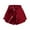 Red, variant on Women's Sparkly Sequins High Waist Shorts for Stage Performance Dancing, Sizes S-XL