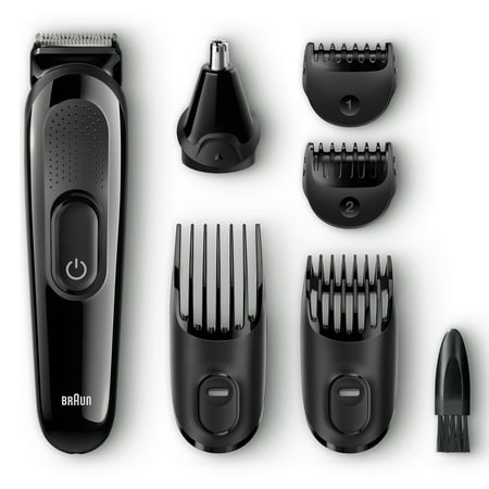 Braun MGK3020 Men's Beard Trimmer/Hair Clippers, 6-in-1 Precision Trimmer, Ultimate Precision for any Beard (Best Braun Beard Trimmer)