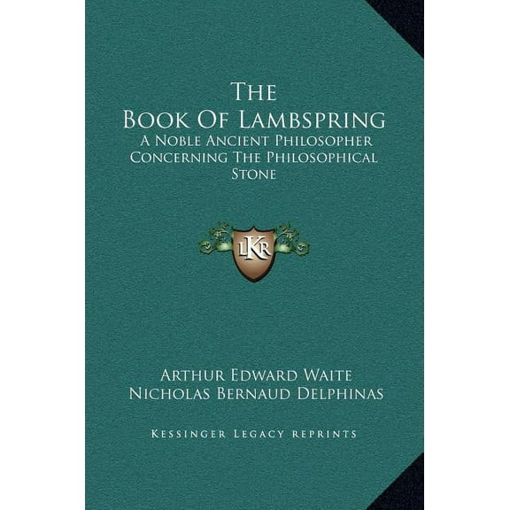 The Book of Lambspring (Hardcover)