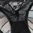 thumbnail image 7 of Women's Sexy See-Through Lace Mesh Sheer Smooth Bra and Panty Underwear Set, 7 of 7