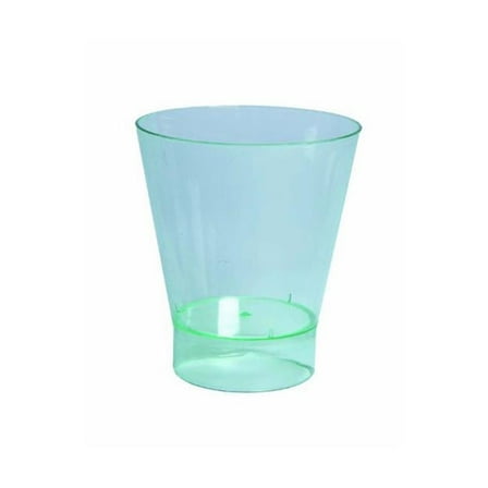 PacknWood 209MBPAVLOS Pavlos Transparent Green Cup - 6 Oz. Pack Of 200