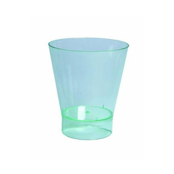 PacknWood 209MBPAVLOS Pavlos Transparent Green Cup - 6 Oz. Pack Of 200
