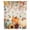 Beige, variant on Thanksgiving Pumpkin Sheer Curtains 63 Inch Length, Light Filtering Voile Curtain Panel, Fall Harvest Maple Leaf Flowers Orange Rod Pocket Drapes Window Treatments for Living Room Bedroom 52"x63"