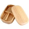 thumbnail image 4 of Bento Box,Wooden Lunch Box Food Picnic Box Food Storage Container Sturdy Construction, 4 of 8