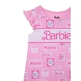 thumbnail image 2 of Barbie Toddler Girls Sleep Gown, One-Piece, Sizes 2T-5T, 2 of 3