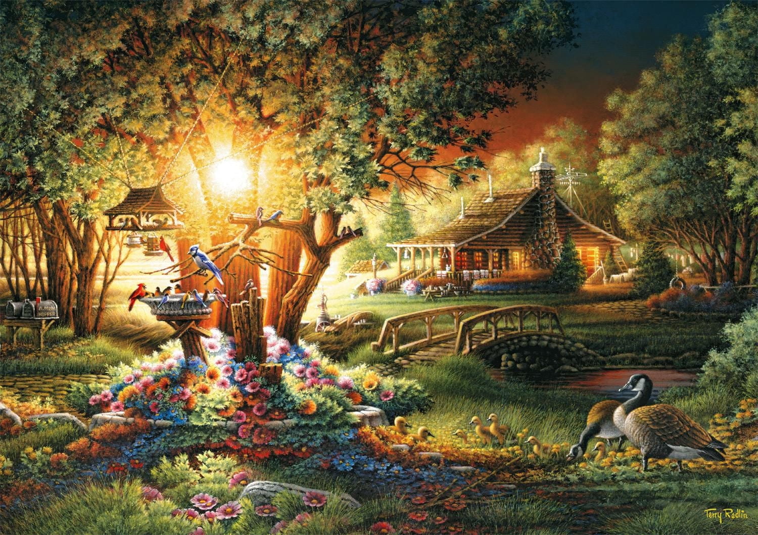 Buffalo Games - Terry Redlin - The Colours of Spring - 500 Piece Jigsaw Puzzle