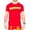 Red, variant on Wrestler Hogan Adult Mens T-Shirt Tee Halloween Costume Cosplay