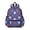 Baseballs and Gloves, variant on Baseballs and American Flags Blue Pattern Backpack for School, Cute School Bag with Adjustable Shoulder Straps and Padded Back, 13.4"x11"x4.7"
